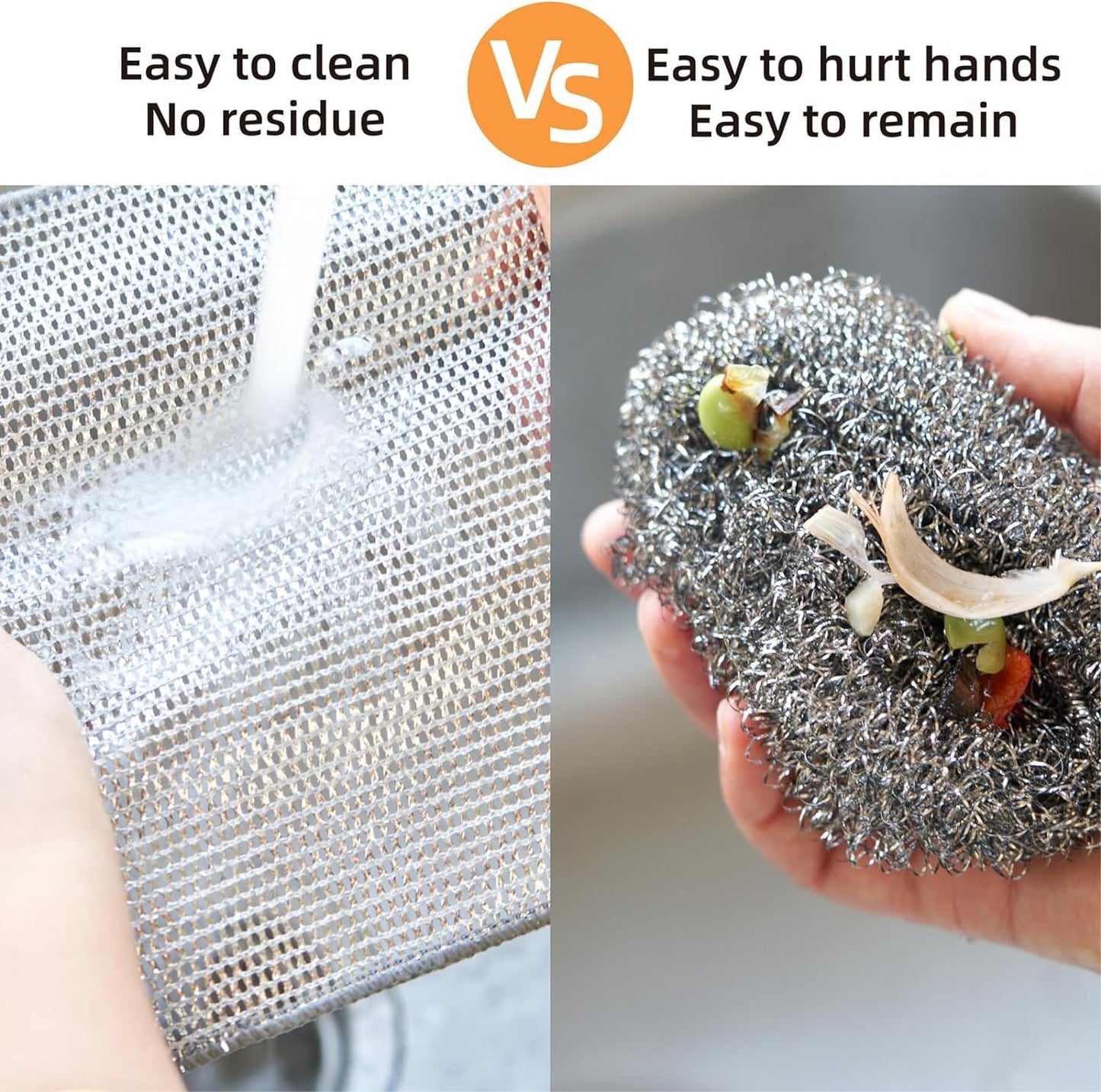 Scrub’n’Shine DishRag: RE-USABLE & MULTI-PURPOSE (Available in packs)