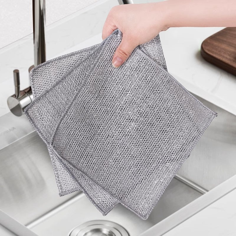 Scrub’n’Shine DishRag: RE-USABLE & MULTI-PURPOSE (Available in packs)