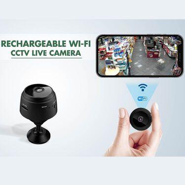 StealthGuard Ultra-Mini CCTV: Magnetic, Compact & Rechargeable