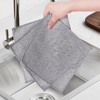 Scrub’n’Shine DishRag: RE-USABLE & MULTI-PURPOSE  (Available in packs)